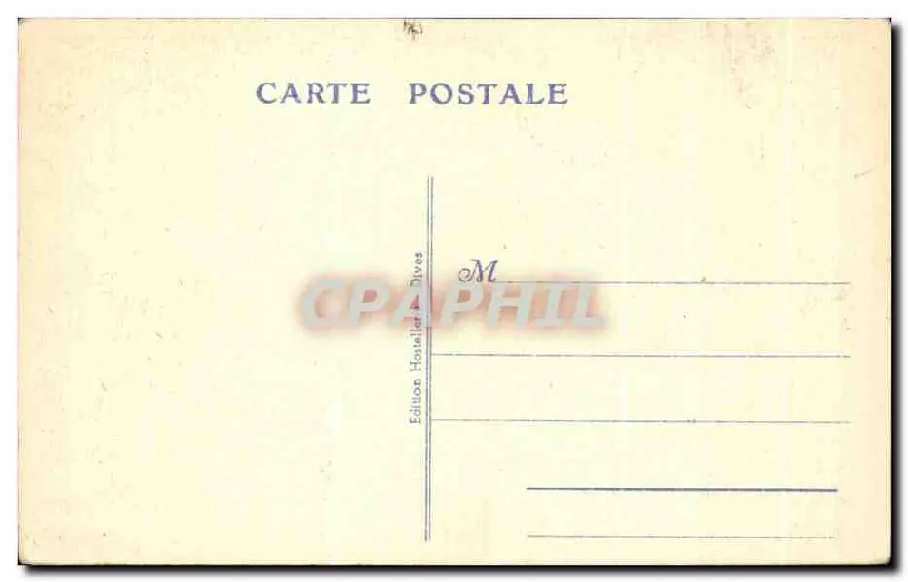Hostellerie Guillaume-le-Conquérant — Cour de la Pucelle — Edição Houëller em Dives - Verso