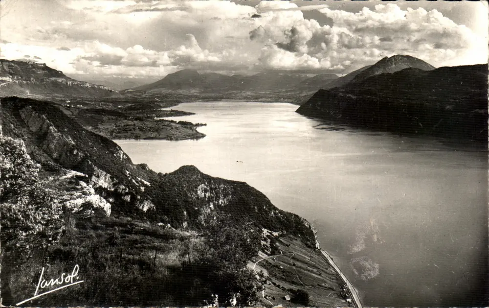 Lac du Bourget — vu de la Chambotte — Éditions Photographiques JANSOL (Savoie) - Frente