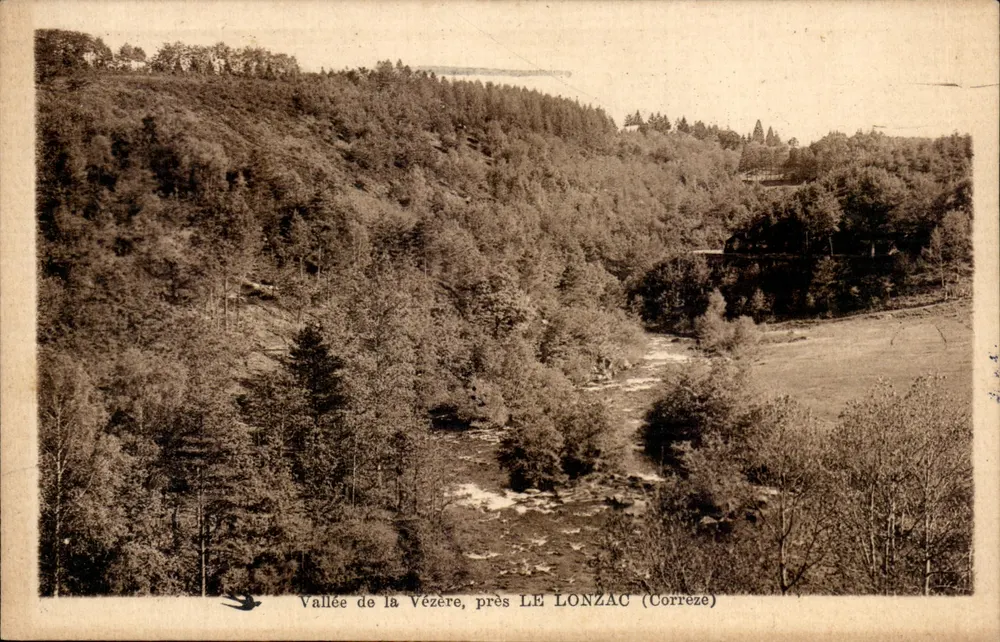 Vale da Vézère, perto de LE LONZAC (Corrèze) — Editora: Edil. Mocier - Frente