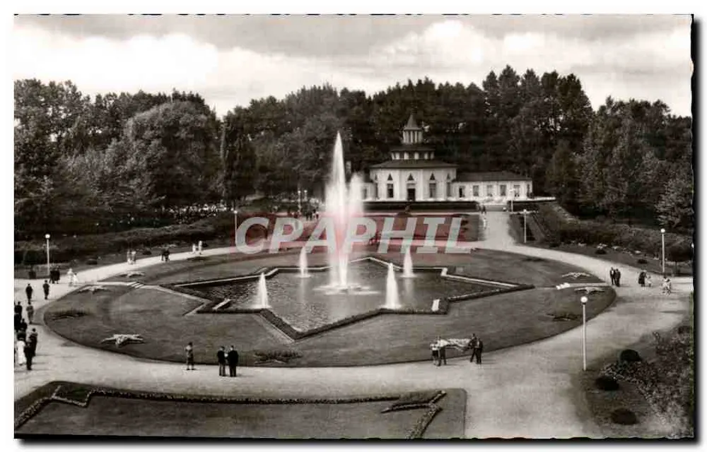 Ludwigshafen a. Rh. — Parque Ebert — Verlag Wilh. Maul, Nr. M 470 - Frente