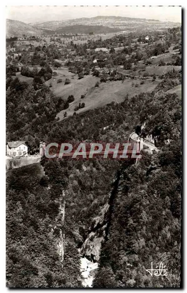 O Ponte do Abismo sobre o Chéran — alt. 95 m — Éditions TELE, Aix-les-Bains - Frente