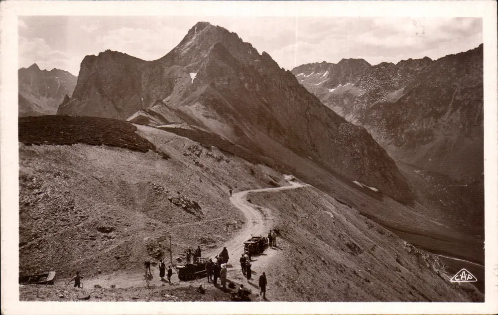 Col du Tourmalet — Panoramablick — C.A.P. (Verlag) - Vorderseite