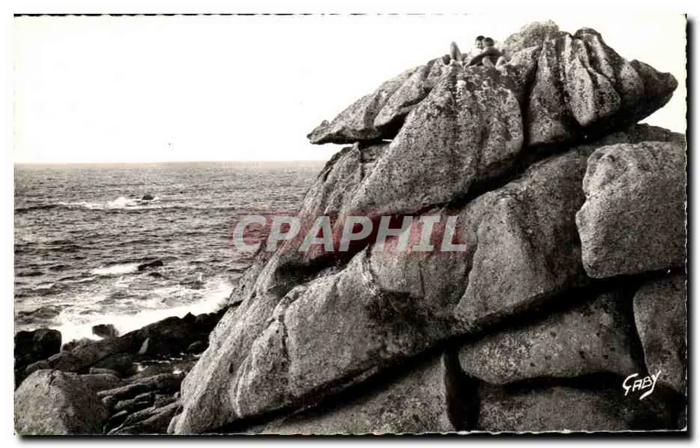 Der merkwürdige Felsen der Bucht von Kernic — Ploüescat (Finistère) — Éditions Gaby - Vorderseite