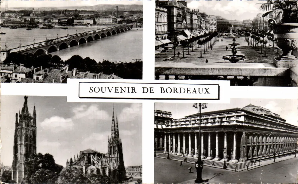 Bordeaux — Souvenir de Bordeaux — Éditions ENNEGÉ - Awers