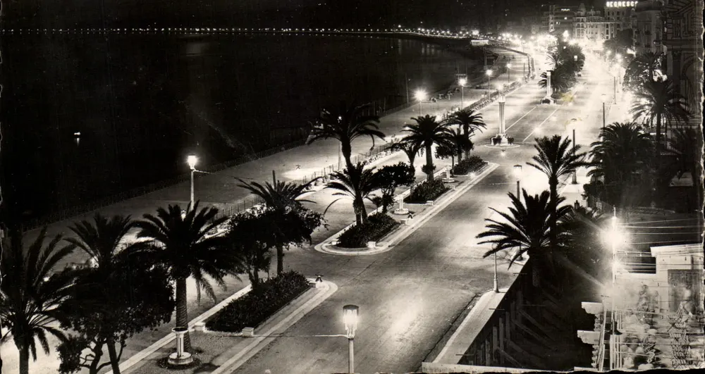 A Costa Azul — Noite em Nice — L. Gilletta & Cie, Editora - Frente
