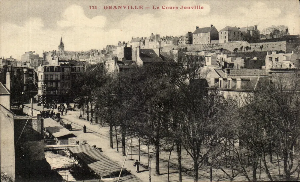 Granville — O Cours Jonville — editor anônimo, n° 121 - Frente