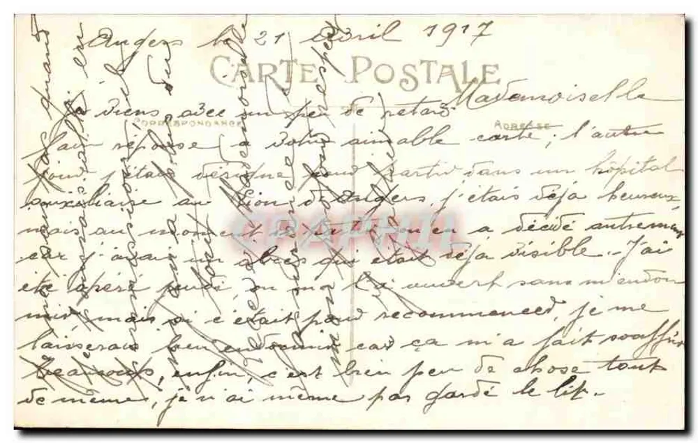 Angers — A Praça Lorraine — A. Bruel, Angers, n° 86 bis - Verso