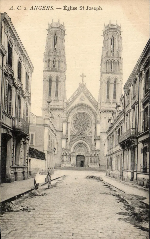 Angers — Igreja de São José — A. C. 2 - Frente