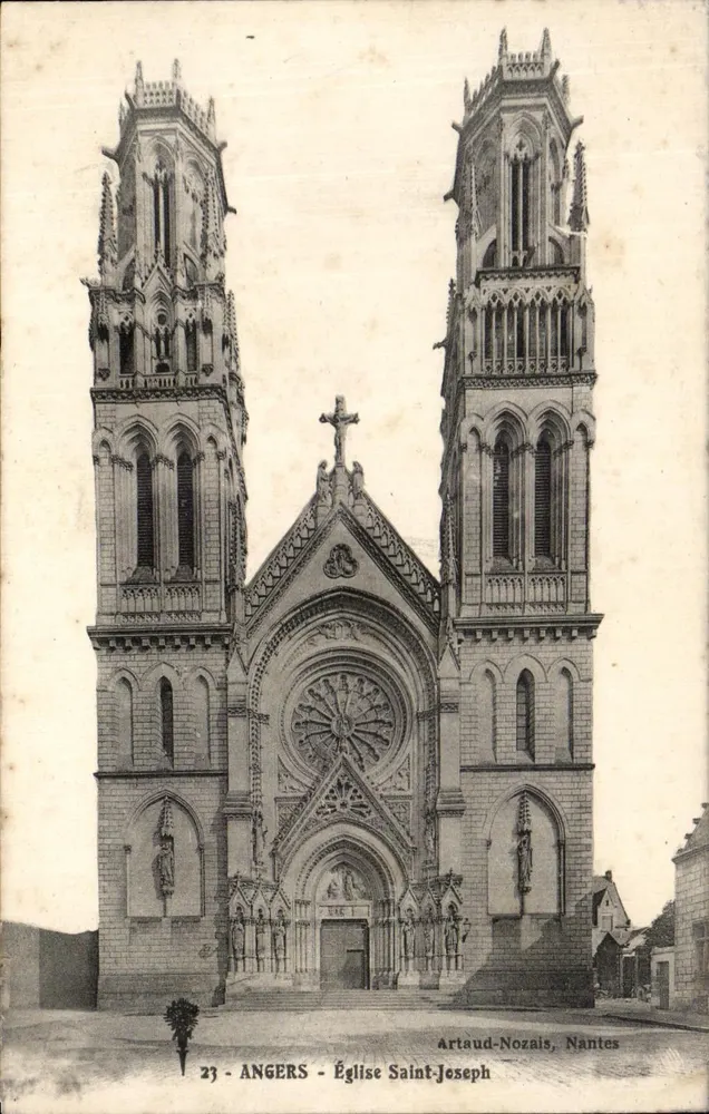 Angers - Igreja de São José — Artaud-Nozais, Nantes, n°23 - Frente