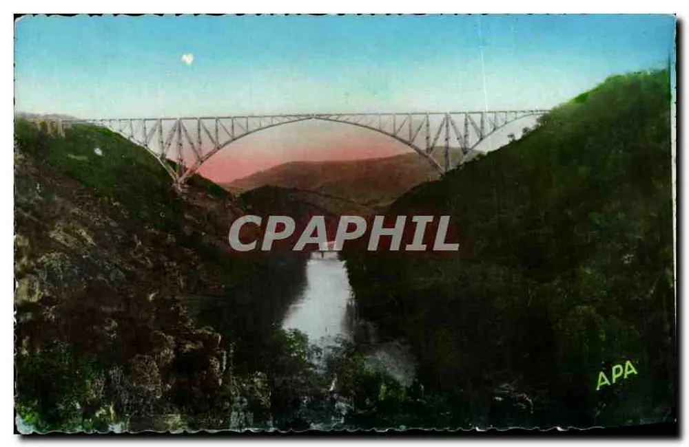 Viaduc du Viaur — Tarn — Verleger APA, Nr. 8 - Vorderseite