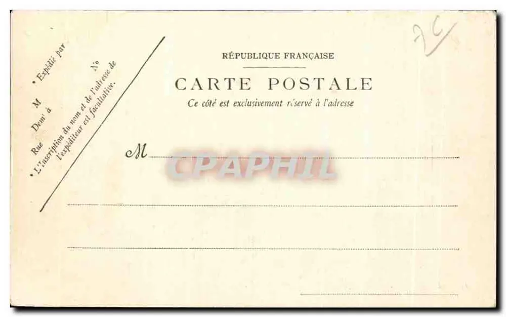 Le Havre — O Boulevard Félix Faure — LL. — n°132 - Verso