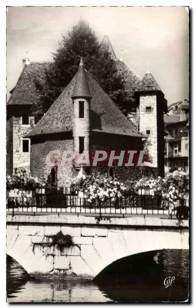 O Palácio da Ilha (Velhas Prisões) — Annecy — editor C.A.P. (foto real) - Frente