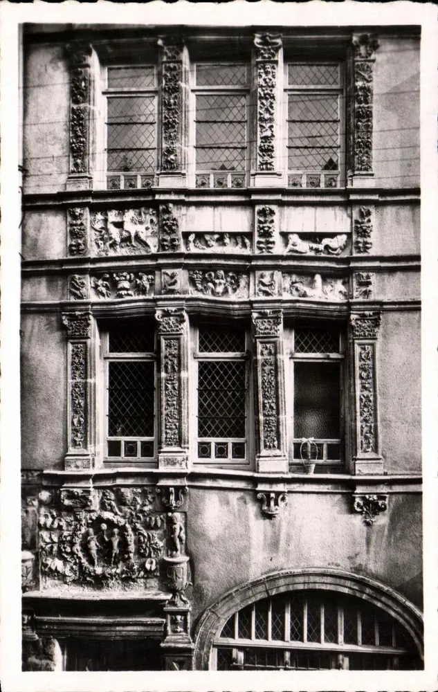 Le Mans — Renaissance-Haus genannt Adam und Eva — Imp. Photo A. Dolbeau, Le Mans - Vorderseite