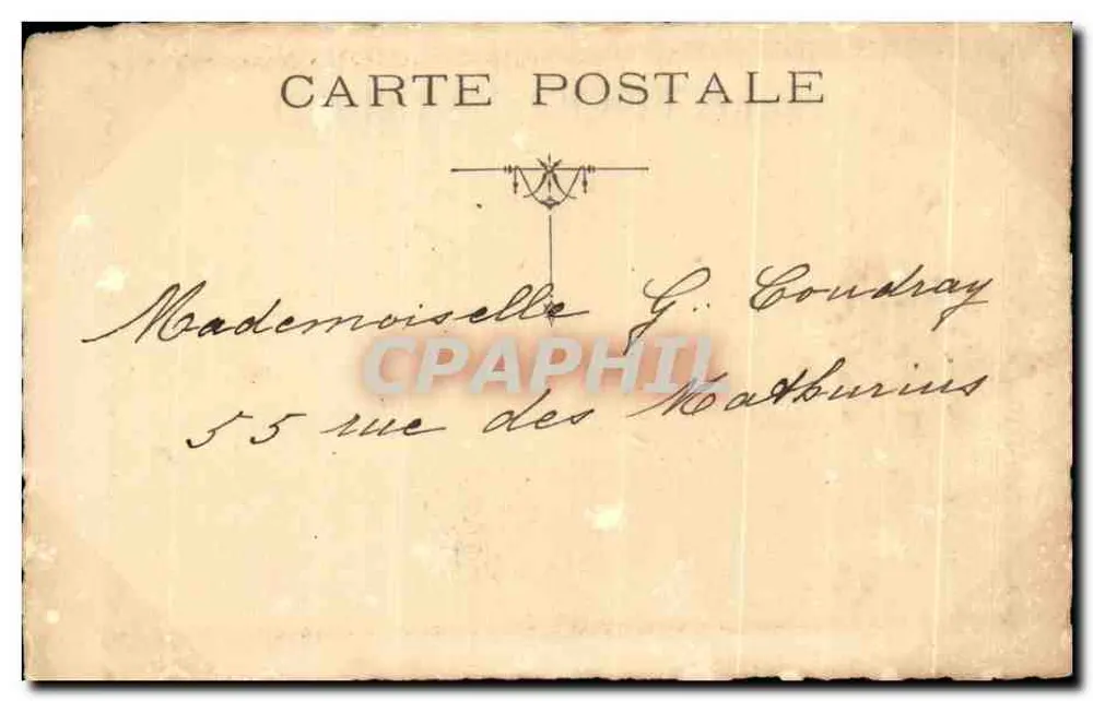 El Jubé de San Etienne du Mont — grabado de D. Pinet Oculp — N° 78 - Reverso