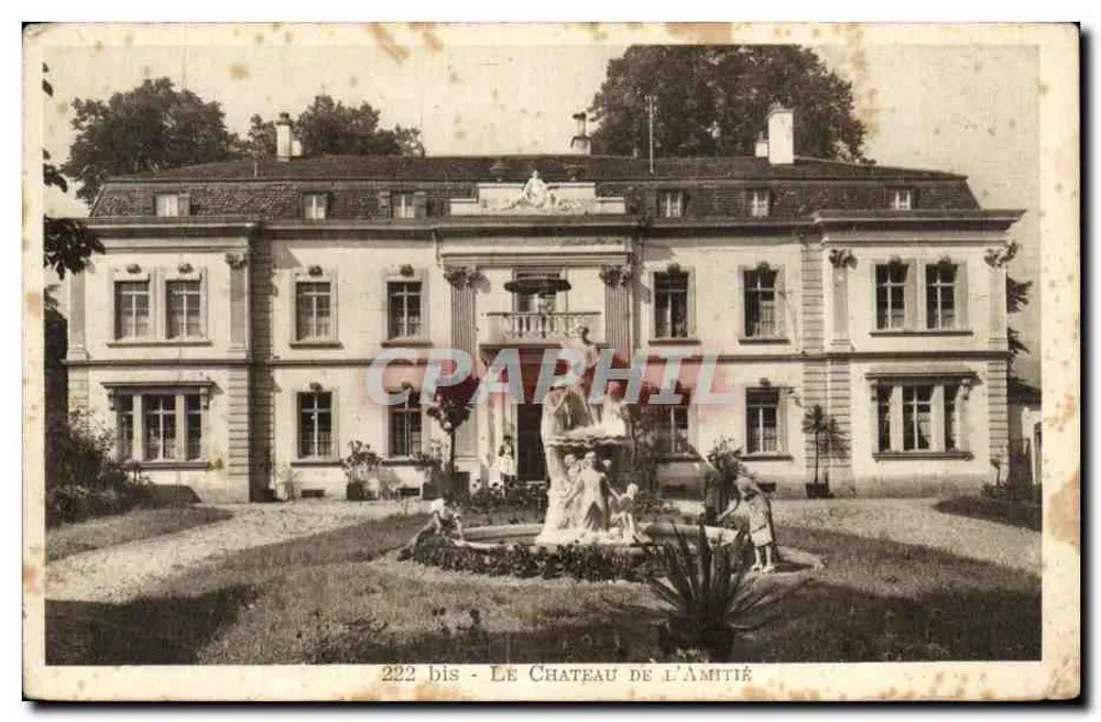 Schloss der Freundschaft — Cartigny, Schweiz — Nr. 222 bis - Vorderseite