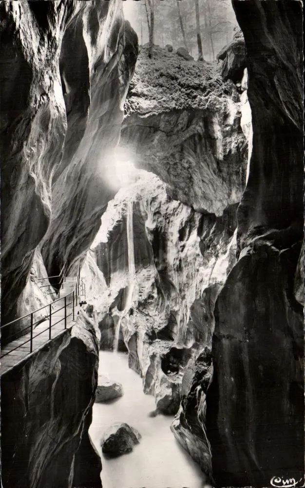 Gorges du Pont du Diable — Le Jotty (Haute-Savoie) — Sonderausgabe der Gesellschaft der Gorges du Pont du Diable - Vorderseite