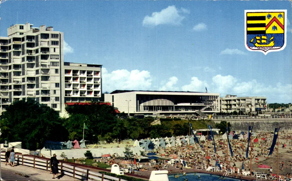 Royan — Strand von Foncillon und Kongresspalast — ARUM-ÉDITIONS - Vorderseite