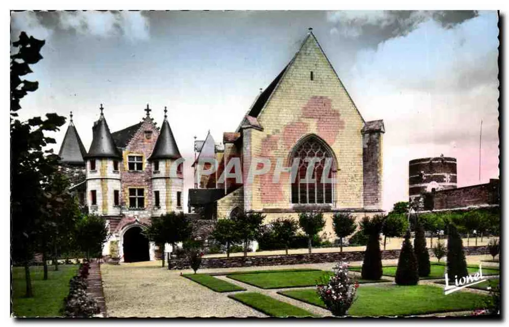 Schloss und Kapelle von Angers — Angers (Maine-et-Loire) — Lionel - Vorderseite