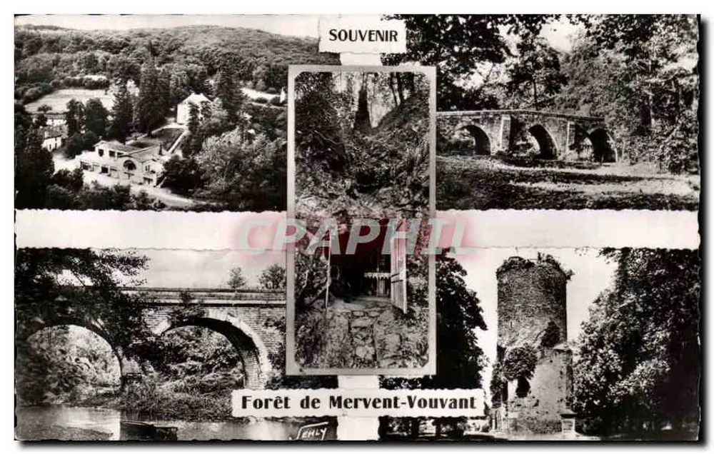Floresta de Mervent-Vouvant — Lembrete — Edições Jehly-Poupin - Frente