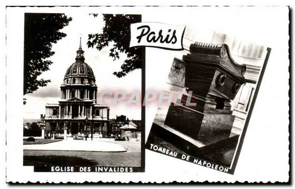 Kirche der Invaliden — Napoleon-Grab — Paris - Vorderseite