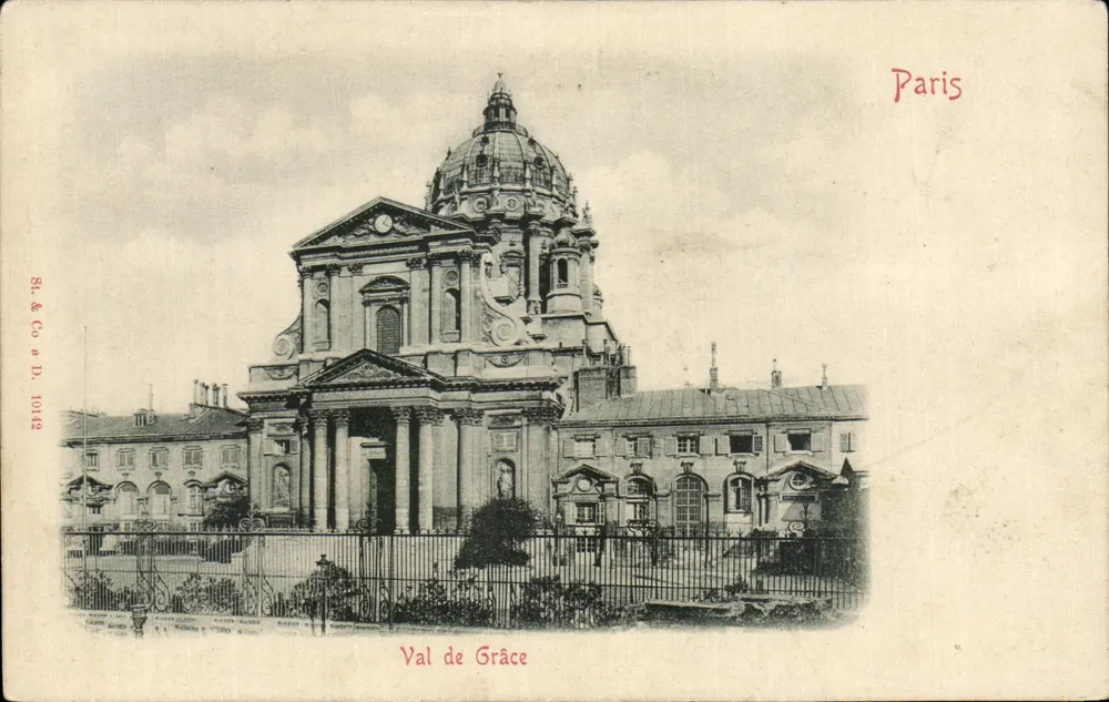 Val de Grâce — Paris — St. & Co. n° 10142 - Frente