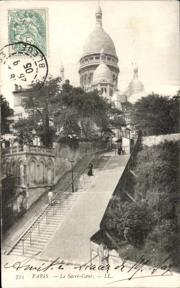 París — El Sacré-Cœur — LL. 774 - Anverso
