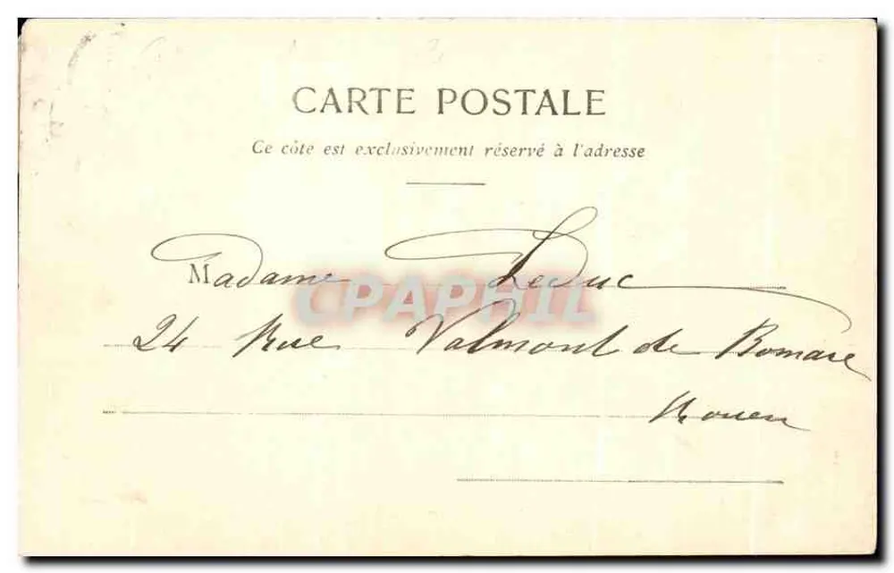 Paris - Igreja de Saint-Leu — editor anônimo, n° 152 - Verso