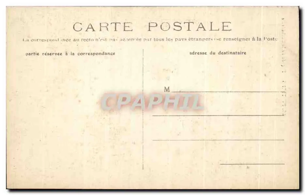 Poitiers — Fachada da Catedral — Édit. P. R. P. - Verso