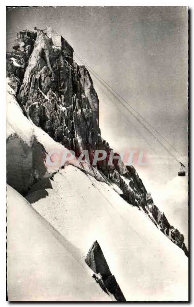 Aiguille du Midi — Ankunftsbahnstation des Seilbahns — Le Club Haut du Monde - Vorderseite