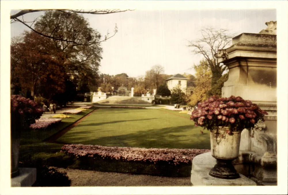 Jardim do Palácio de Laeken — vista geral — editor desconhecido - Frente