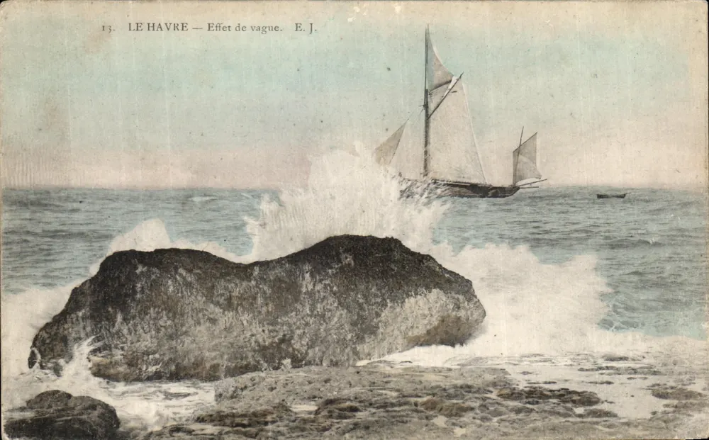 Le Havre — Efeito de onda — E. J. - Frente