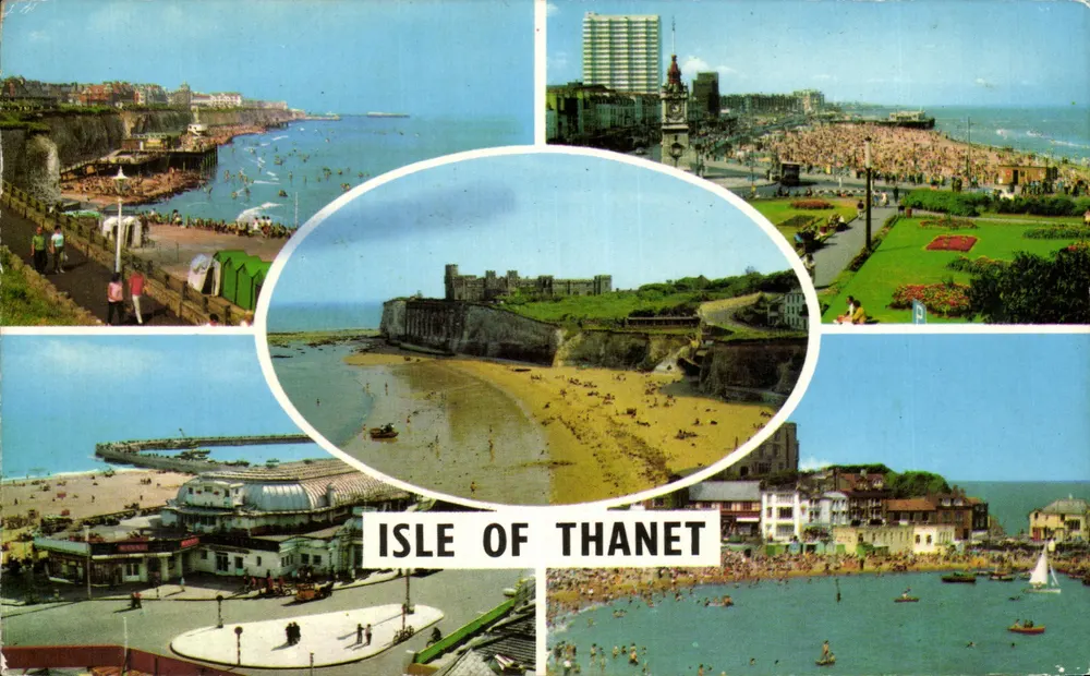 Ilha de Thanet — vista panorâmica — editor não visível - Frente
