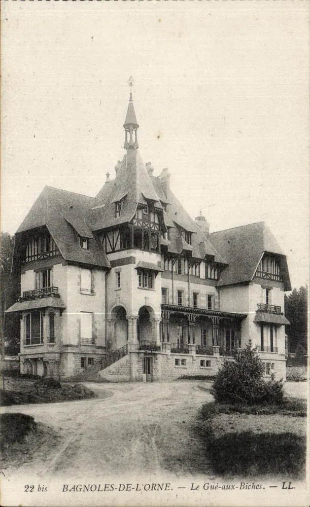 Le Gué-aux-Biches — Bagnoles-de-l'Orne — LL. — 22 bis - Frente