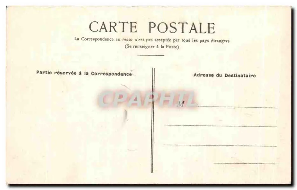 Lourdes — Vista Geral e Pic du Jer - Verso