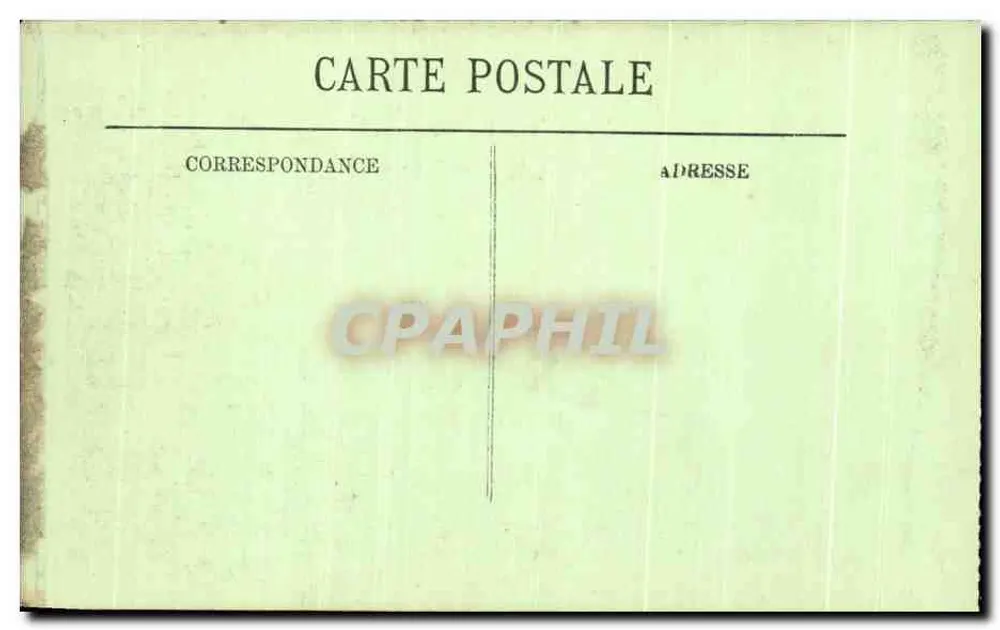 Bagnolles-de-l'Orne — Das Thermalhotel, gesehen durch die Felsen — LL, n° 106 - Rückseite
