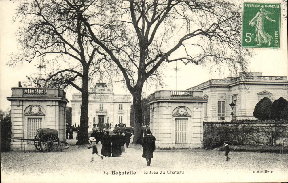 Bagatelle — Entrada do Castelo — editor Abelle, n° 34 - Frente
