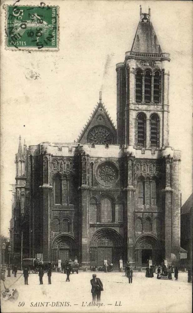 São Denís — A Abadia — LL - Frente