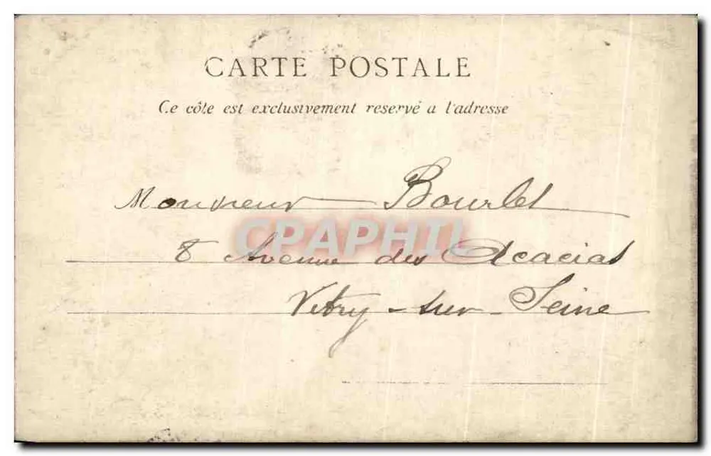 Tours — Portal do Bispo — editor C. Leclerc, n°24 - Verso