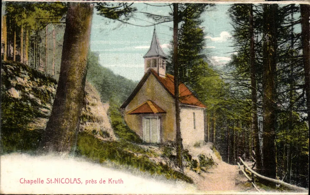 Capela St-NICOLAS, perto de Kruth — edição não identificada - Frente