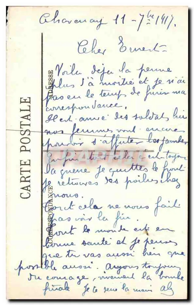 Paris — O Viaduto de Passy — LL. n° 945 - Verso