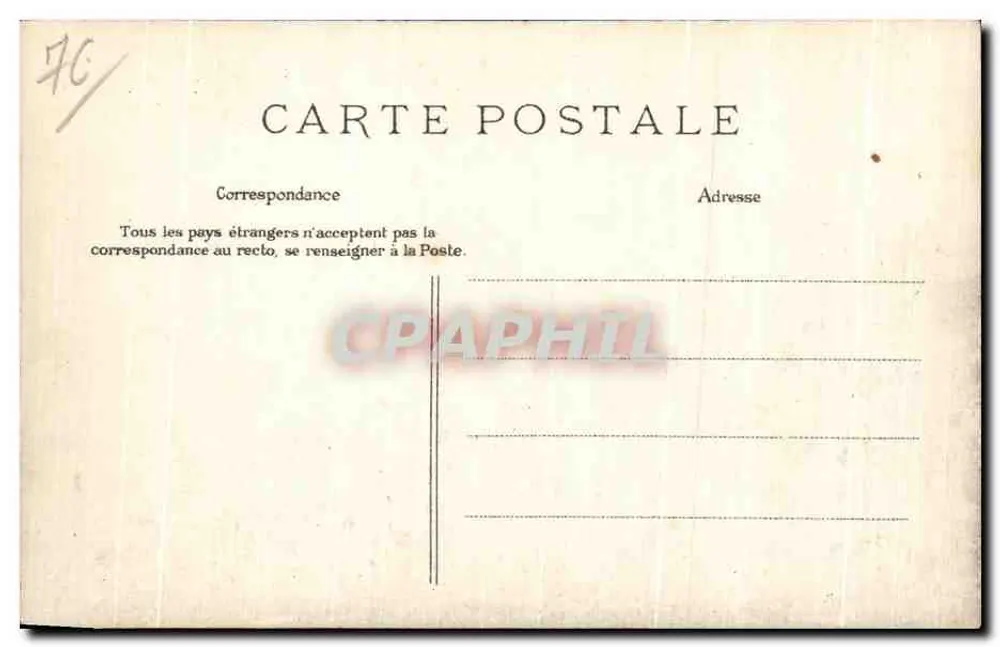 Le Havre — Panorama und Eingang zum neuen Hafen — Verlag unbekannt, Nr. 158 - Rückseite