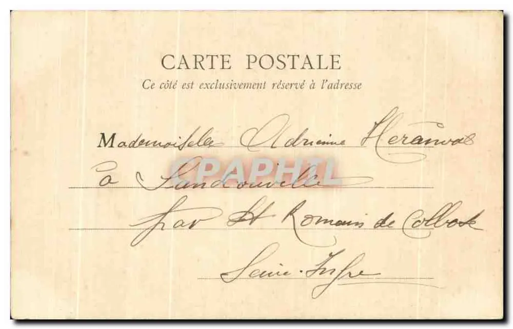 Le Havre — Notre-Dame-des-Flots — B. J. C. Paris, n°26 - Verso