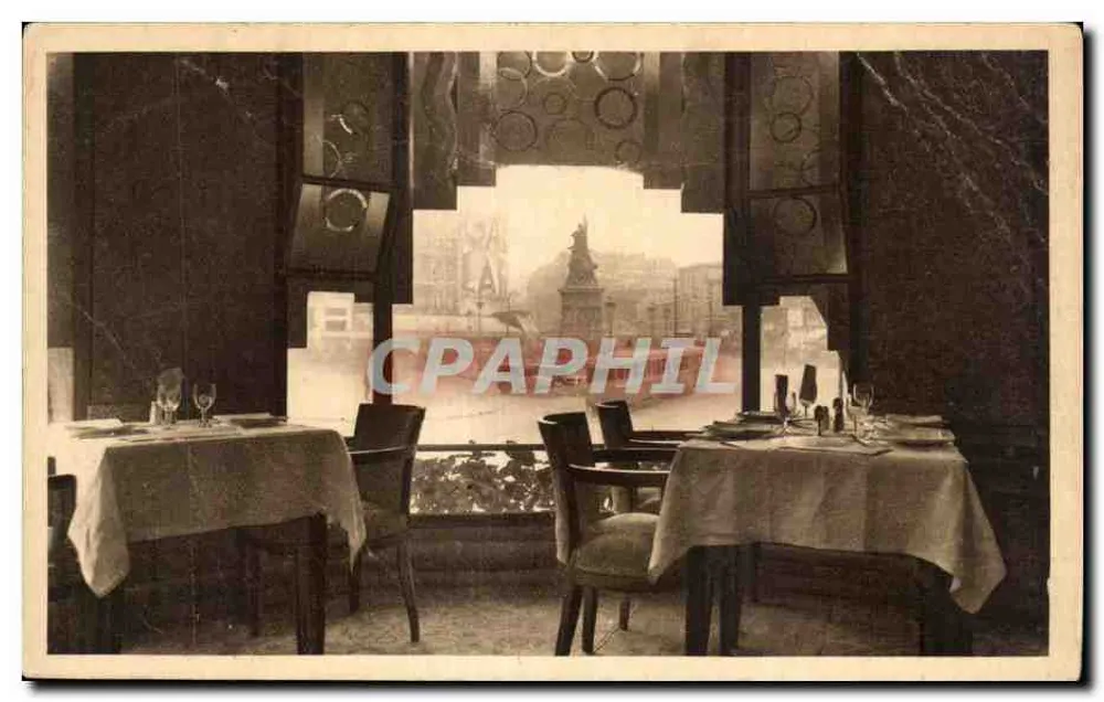 Restaurant Luce - Place Clichy — Ein charmantes Eckchen — Les Editions d'Art Wen, Paris - Vorderseite