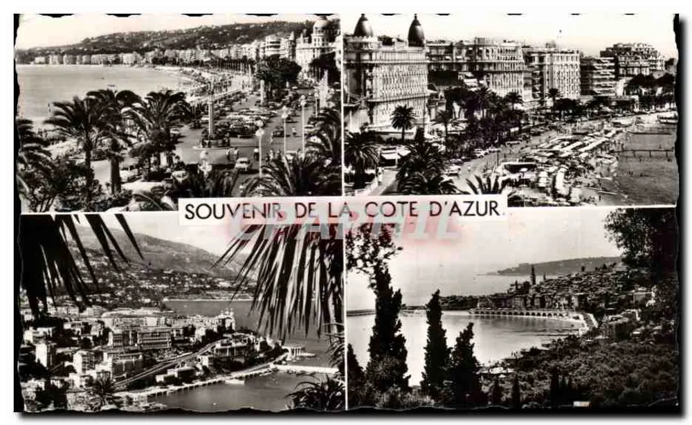 Côte d'Azur — Souvenir de la Côte d'Azur — L. Gillitta & Cie - Awers
