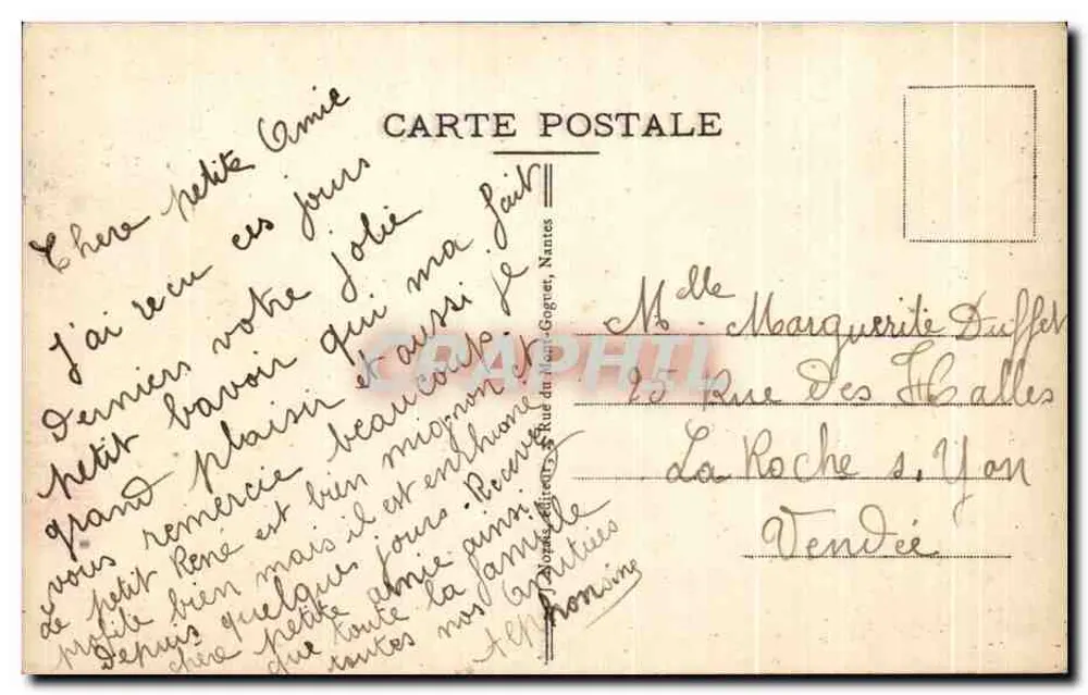 La Rochelle (Charente Inf.) — O Lago do Parc Charruyer — n° 165 - Verso