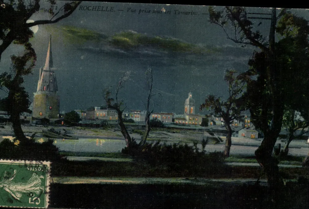 La Rochelle — Vue prise sous les Tamarins — éditeur LL, n° 53 - Vorderseite