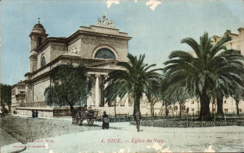 Nice — Église du Vœu — Édition Picard Nice, n°4 - Awers