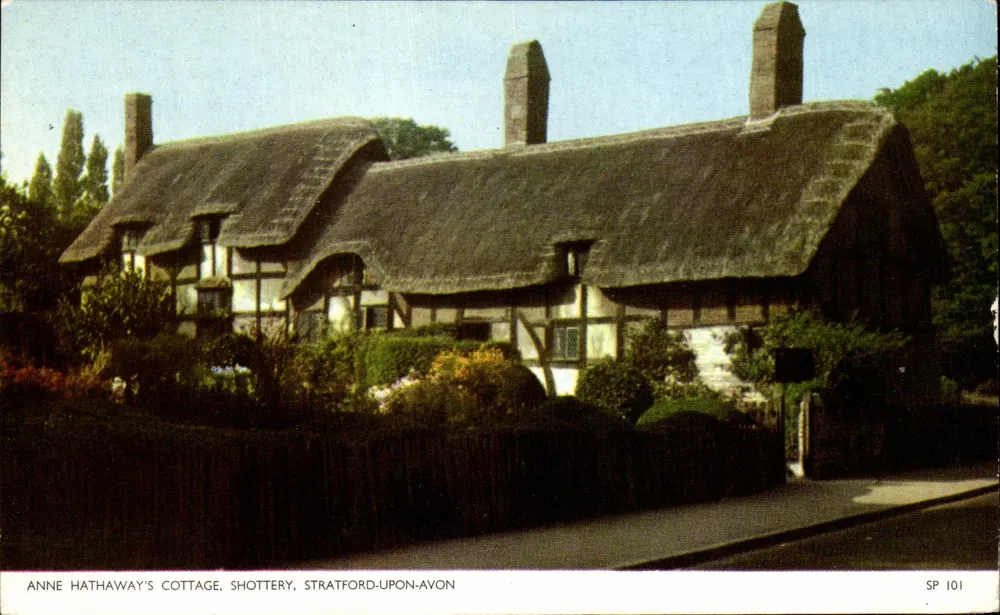 Anne Hathaway's Cottage, Shottery, Stratford-upon-Avon — SP 101 — Cotman-Color - Vorderseite