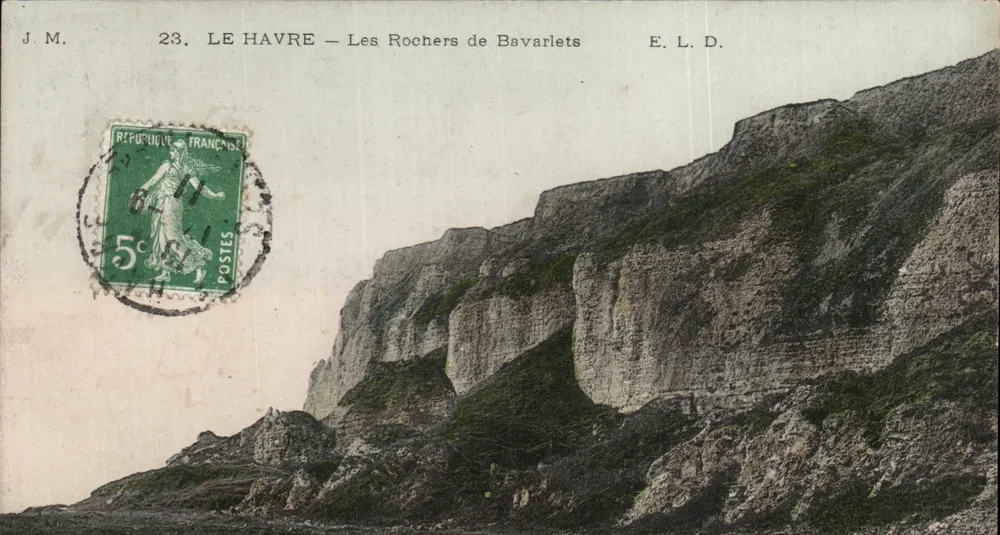 Le Havre — Os Rochos de Bavarellets — E. L. D. - Frente