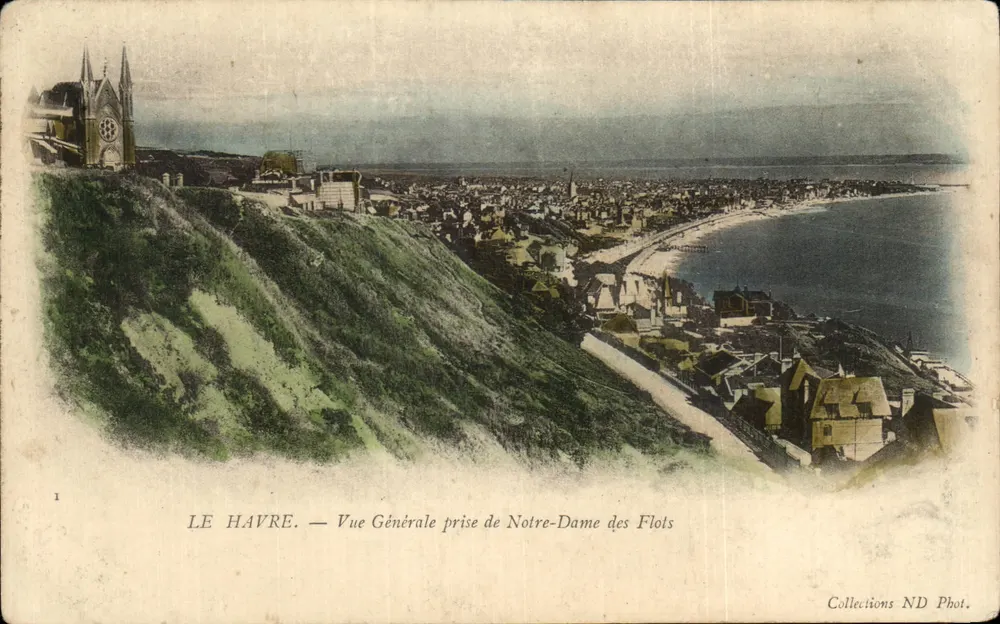 Le Havre — Allgemeiner Blick von Notre-Dame des Flots — ND Phot. Sammlung - Vorderseite